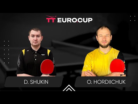 13:40 Dmytro Shukin - Oleksandr Hordiichuk 22.10.2023 TT Euro.Cup Ukraine  Master. TABLE 4