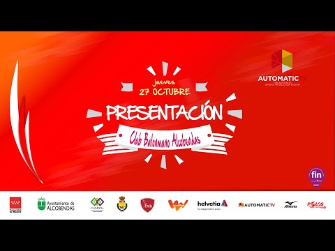 PRESENTACIÓN CLUB BALONMANO ALCOBENDAS 2022/2023