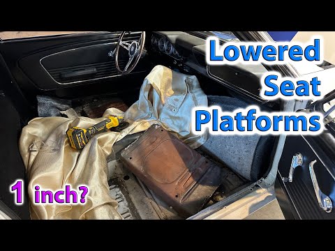 Installing Lowered Seat Platforms