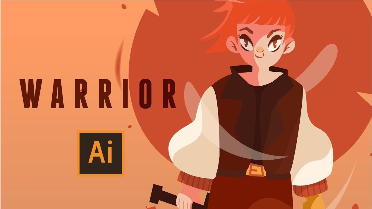 Warrior  | Vector illustration