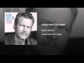 Blake Shelton - Came Here To Forget