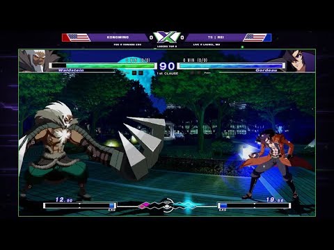 F@X FGC 290 UNIST - Kongming (Waldstein) Vs. Rei (Gordeau) - Under Night In-Birth Exe Losers Top 8