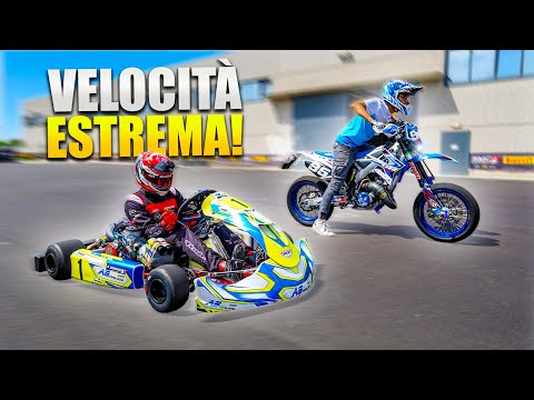 TM SMR 125 vs GO KART 125 DA MONDIALE!! | CHI VA PIÙ VELOCE?! 🔥