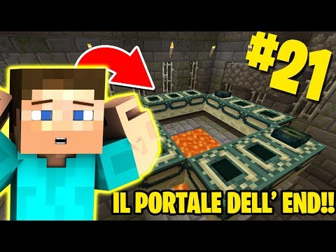 Minecraft PS4 ITA - #21 - HO TROVATO IL PORTALE DELL' END!!