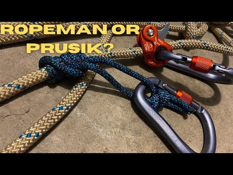 Prusik and Ropeman 1 Comparison