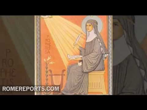 Benedicto XVI declara oficialmente santa a Hildegarda de Bingen