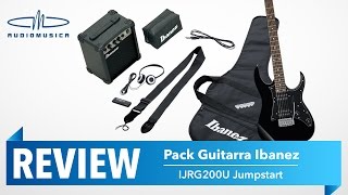 Video thumbnail for REVIEW / Guitarra Eléctrica Ibanez IJRG200U (Pack) by Audiomusica