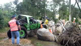 preview picture of video 'B-stone Offroad - Track 2, Rnd 2 Tough Tracks 4x4 Challenge Landcruiser Mountain Park'