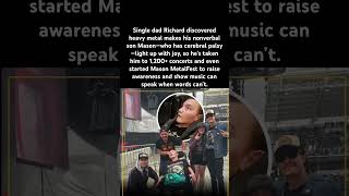 Download lagu Metal music saved their bond 🤘#Metallica #HeavyMetal #CerebralPalsyAwareness #DadGoals #MusicHeals mp3