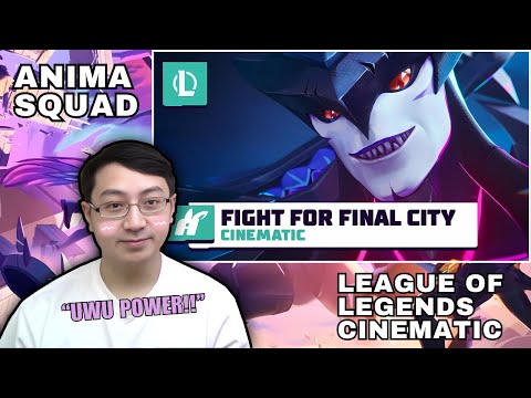First Time Reaction to Fight For Final City Anima Squad 2024 Cinematic- League of Legends | Reaction