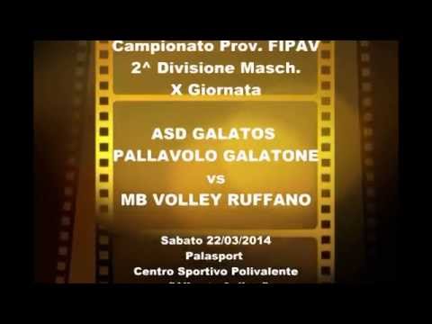ASD GALATOS PALLAVOLO vs MB VOLLEY RUFFANO : 3-0