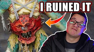 I Ruined My Golden Demon Project... Can I Fix It?