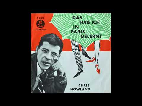 Chris Howland - Das hab ich in Paris gelernt - 1959