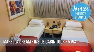 Marella Dream Cruise | Inside Cabin Tour | Cabin 5194