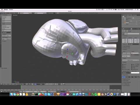 Loading 3D Models into Threejs via Blender