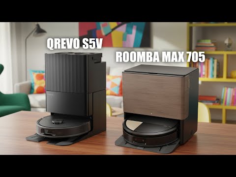 Roborock Qrevo S5V vs iRobot Roomba Max 705 - Which One Deserves Your Floor?