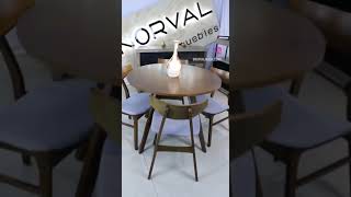 Antecomedor 4 sillas de madera 😊