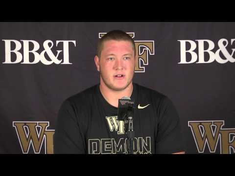 Wake Forest Football Press Conference - Cory Helms