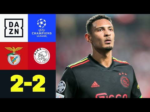 Benfica verdient sich Unentschieden gegen Ajax: Benfica – Ajax 2:2 | UEFA Champions League | DAZN