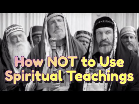 How NOT to Use Spiritual Teachings (like A Course in Miracles, ACIM) 😍David Hoffmeister ACIM Teacher