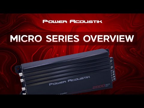 Power Acoustik | MICRO Series Amplifiers