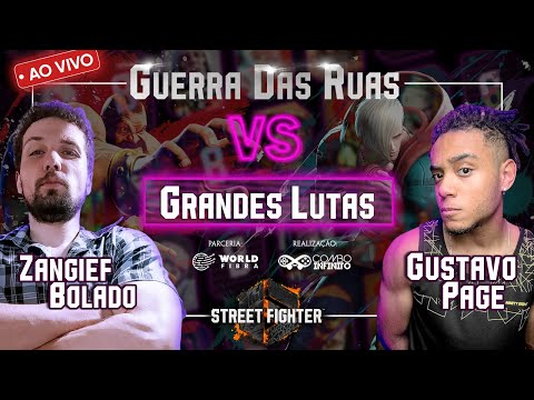 GUERRA DAS RUAS! STREET FIGHTER 6 COMO VOCÊ NUNCA VIU! Zangief Bolado vs Gustavo Page