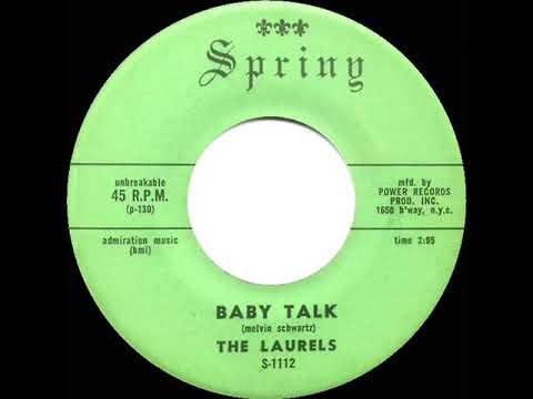 1st RECORDING OF: Baby Talk - Laurels (1958)