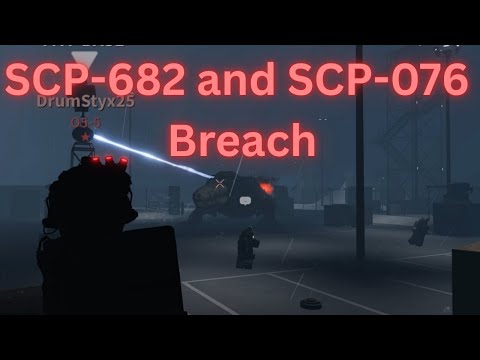 SCP 076 and SCP 682 Breach in Roblox SCP Roleplay