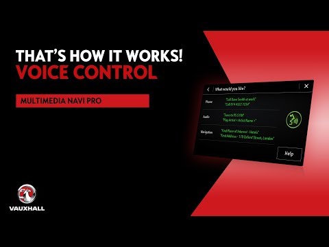 Multimedia Navi Pro - Insignia | Voice Control | That's How It Works! | Vauxhall Infotainment