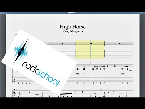 High Horse Rockschool Grade 3 Acoustic Guitar