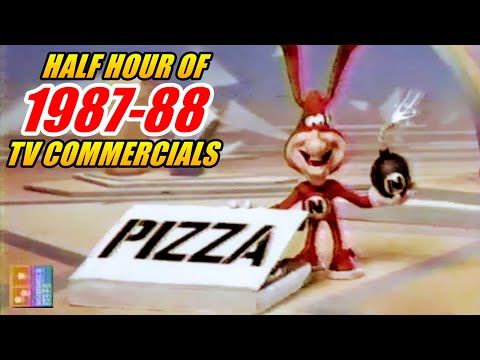 Half Hour of 1987-88 TV Commercials - 80s Commercial Compilation #5
