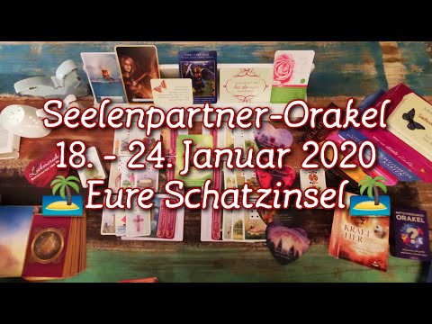 Seelenpartner - Orakel vom 18. - 24. Januar 2020 🏝️ Eure Schatzinsel 🏝️