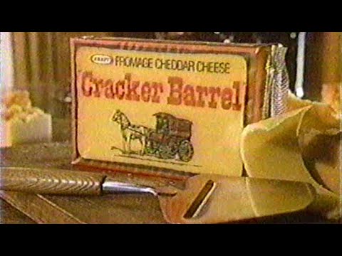 Kraft Cracker Barrel Commercial, Jan 20 1988
