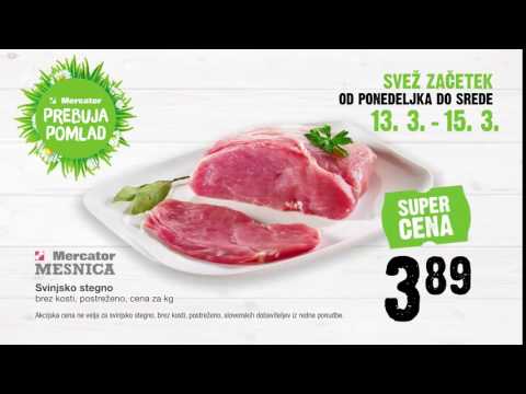 Mercator prebuja pomlad - Akcija za svež začetek 13.3.-15.3.