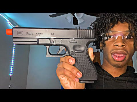 UNBOXING GLOCK 17 GEN 4 BLOWBACK BB GUN!