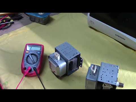 How to test a good and bad microwave oven Magnetron