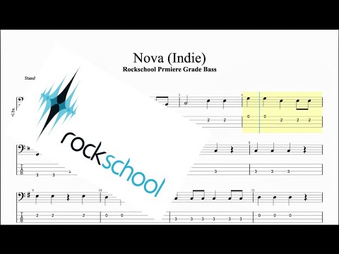 Nova Rockschool Premiere Grade Bass 'Let's Rock'