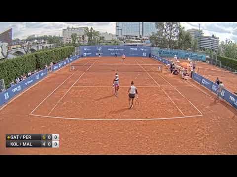 Barbara Gatica/Rebeca Pereira v Miriam Kolodziejova/Jesika Maleckova - W60 PRAGUE (match incomplete)