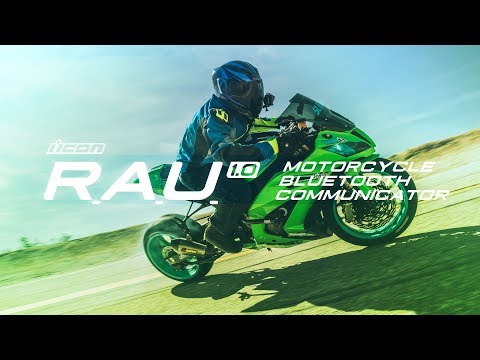 ICON - RAU Motorcycle Bluetooth Communicator ICON - RAU Mot...