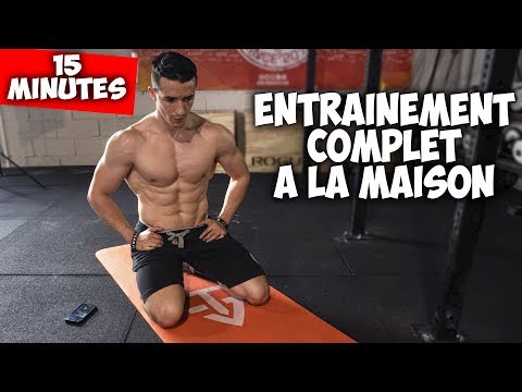 15min entrainement complet à la maison ! (brule beaucoup de calories!)