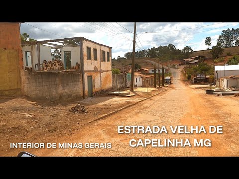 ZONA RURAL | ESTRADA VELHA DE CAPELINHA MG, SENTIDO CONTRATO E ITAMARANDIBA MG | VIAJANDO DE MOTO 