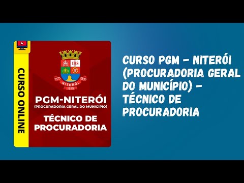 Curso PGM - Niterói (Procuradoria Geral do Município) - Técnico de Procuradoria