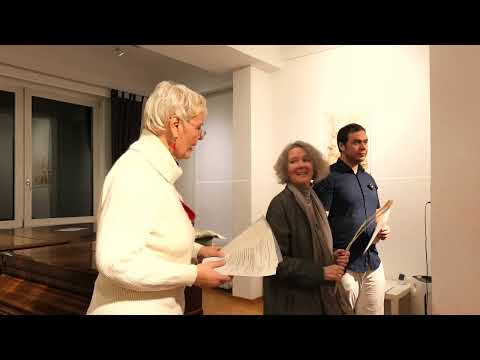 Christa Schumacher in der Galerie Paqué Bonn