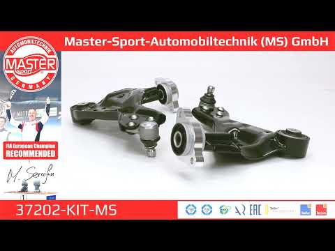 37202-KIT-MS 37202-KIT-MSP 37202-KIT-MSM | CONTROL ARM KIT | Master-Sport-Automobiltechnik (MS) GmbH