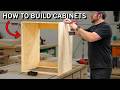 How To Build DIY Cabinets Cabinet Building Basics No Glue
