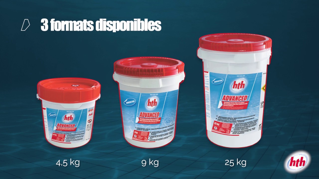 HTH Advanced - Chlore non stabilisé à diffusion lente HTH Advanced - Chlore non stabilisé à diffusion lente