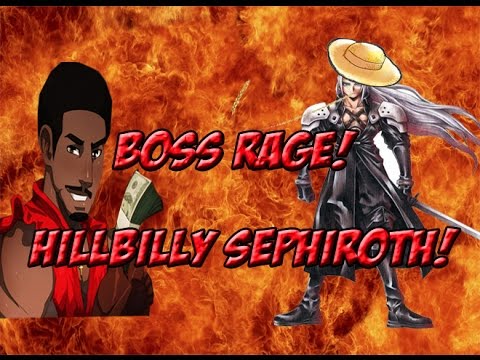 MINI-BOSS RAGE! Hillbilly Sephiroth! The Bouncer Finale! - YoVideogames