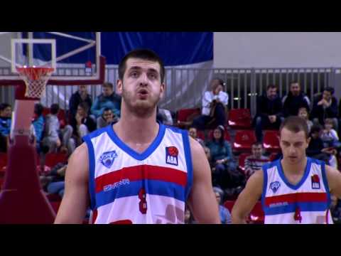 ABA Liga 2015/16, Round 11 match: Igokea - Budućnost VOLI (22.11.2015)