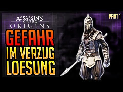GEFAHR IM VERZUG - DIE VERBORGENEN Pre Quest - AC Origins deutsch - Part 1