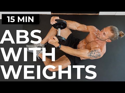 15 Min Abs With Weights [Strong Core Workout]